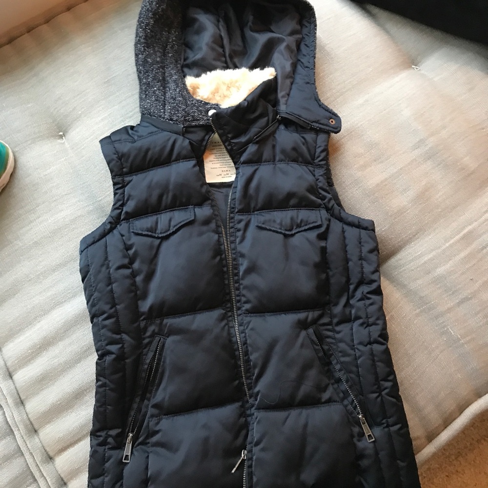 Blue vest